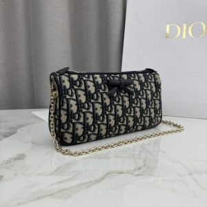 Dior Oblique Bow 체인 클러치백, 정품급 레플리카와 미러 퀄리티의 완벽한 조화 1152627184 - side view | Dior